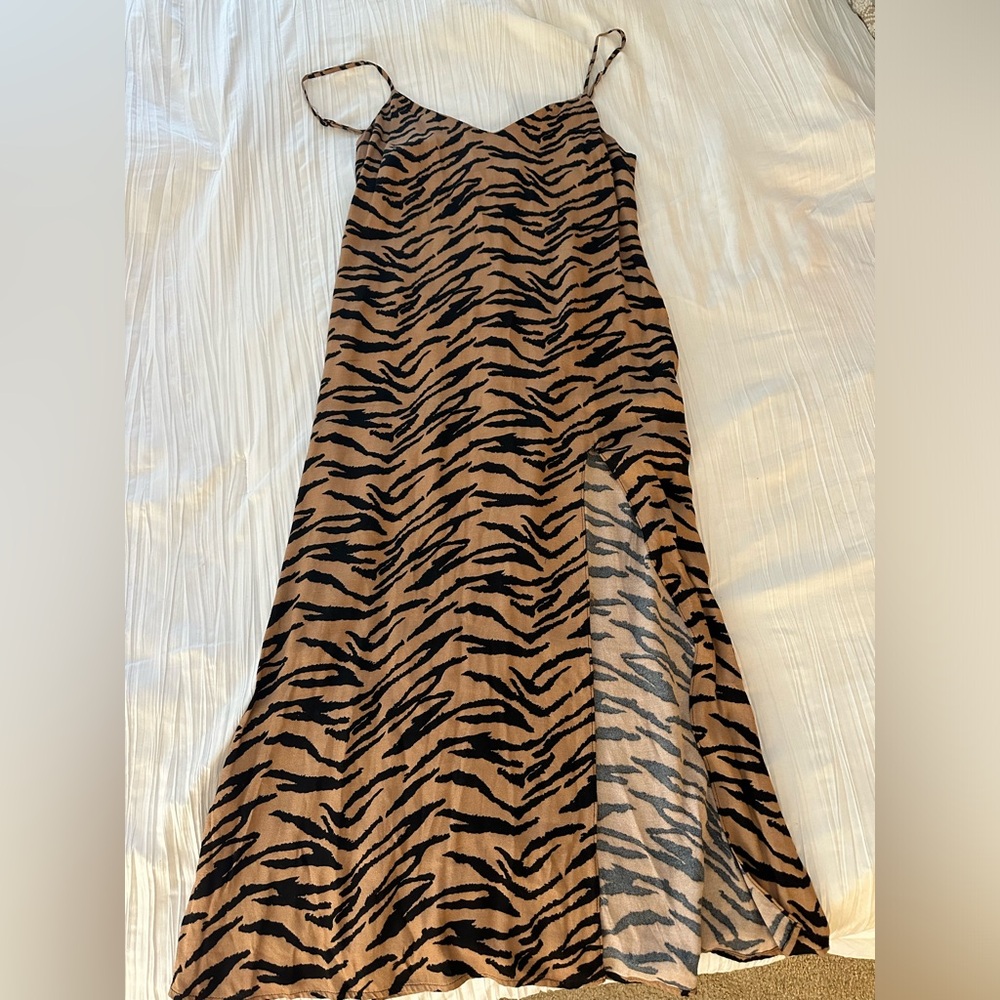 Reformation Tiger Slip Dress